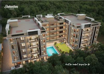 Image of 886 Sq.ft 2 BHK Apartment / Flat for sale in Patwari Shakuntlam Tower, Danapur, Patna for Rs. 8970000