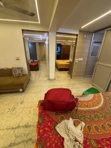 Bedroom Image of 900 Sq.ft 2 BHK Builder Floor for rent in Ashok Nagar New Delhi for Rs. 36000