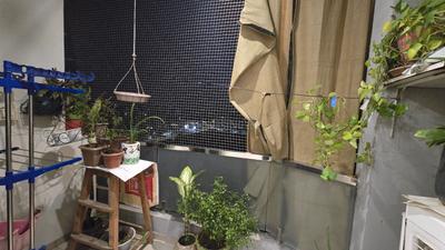Balcony Image of 1025 Sq.ft 3 BHK Apartment / Flat for sale in Khodiyar Nagar Vadodara for Rs. 5800000