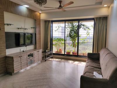 Living Room Image of 1700 Sq.ft 3 BHK Apartment / Flat for rent in Airoli Navi Mumbai for Rs. 67000