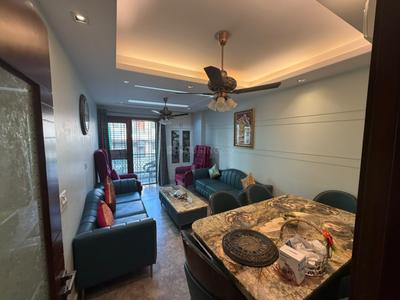 Hall Image of 1700 Sq.ft 3 BHK Builder Floor for rent in Sarva Priya Apartments, Hauz Khas New Delhi for Rs. 135000