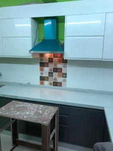 Kitchen Image of 1880 Sq.ft 3 BHK Apartment / Flat for sale in Barnala Riverdale Apartments, Nabha Zirakpur for Rs. 8500000