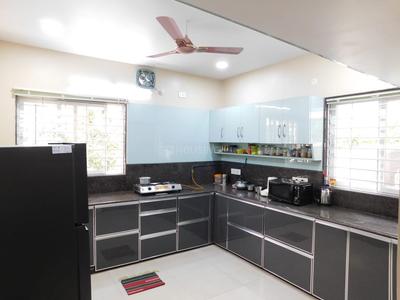 Kitchen Image of 3400 Sq.ft 4 BHK Villa for sale in Manjeera Purple Town, Nallagandla Hyderabad for Rs. 62500000