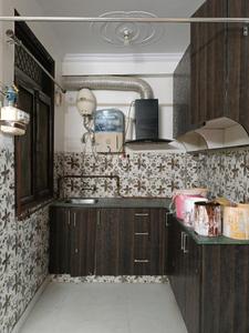 Kitchen Image of 1000 Sq.ft 2 BHK Apartment / Flat for rent in Swaraj Homes NEB Valley Society, Neb Sarai New Delhi for Rs. 28000