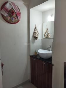 Bathroom Image of 500 Sq.ft 1 BHK Apartment / Flat for rent in Sancheti Belcastel, Mundhwa Pune for Rs. 25000
