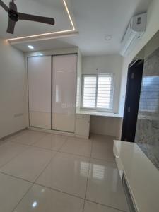 Bedroom Image of 1500 Sq.ft 3 BHK Apartment / Flat for rent in Aparna Zenon, Manikonda Hyderabad for Rs. 70000