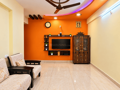 Living Room Image of 850 Sq.ft 2 BHK Apartment / Flat for sale in Subha Elan, Chandapura Bengaluru for Rs. 6400000