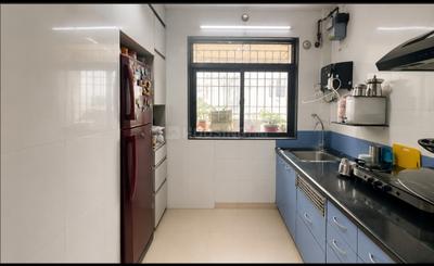 Kitchen Image of 787 Sq.ft 2 BHK Apartment / Flat for sale in Kolshet Thane for Rs. 13000000