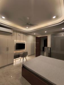 Bedroom Image of 540 Sq.ft 1 RK Builder Floor for rent in Sector 57 Gurgaon for Rs. 23000