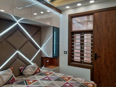 Bedroom Image of 600 Sq.ft 2 BHK Apartment / Flat for sale in Hans Luxury Floor, Nawada New Delhi for Rs. 3600002