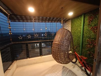 Balcony Image of 1400 Sq.ft 3 BHK Apartment / Flat for sale in Dombivli East Thane for Rs. 12500000
