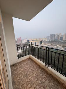 Balcony Image of 1800 Sq.ft 3 BHK Apartment / Flat for rent in Omaxe The Palace, Gomti Nagar Lucknow for Rs. 33000