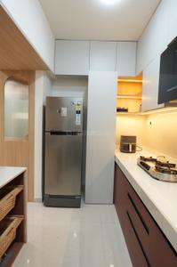 Kitchen Image of 980 Sq.ft 2 BHK Apartment / Flat for rent in Goyal My Home Punawale, Wakad Pune for Rs. 45000