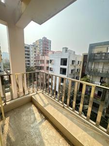 Balcony Image of 1250 Sq.ft 3 BHK Apartment / Flat for sale in New Town Kolkata for Rs. 8250000