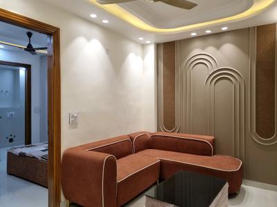 Living Room Image of 600 Sq.ft 2 BHK Apartment / Flat for sale in Saarthi Affordable Homes, Uttam Nagar New Delhi for Rs. 4300000