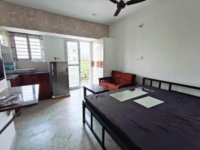 Bedroom Image of 400 Sq.ft 1 RK Apartment / Flat for rent in Whitefield Bengaluru for Rs. 20000