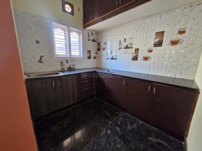 Kitchen Image of 600 Sq.ft 1.5 BHK Builder Floor for rent in Kingston Residency, Kannuru Bengaluru for Rs. 16000
