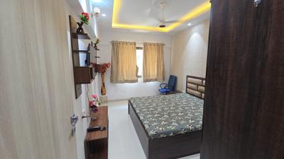 Bedroom Image of 1200 Sq.ft 2 BHK Apartment / Flat for rent in Kanakia Sevens, Andheri East Mumbai for Rs. 116000