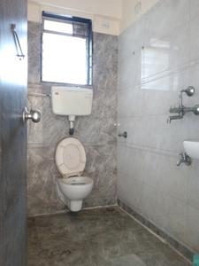 Common Bathroom Image of 550 Sq.ft 1 BHK Apartment / Flat for rent in Rosa Classique, Kasarvadavali Thane for Rs. 16999