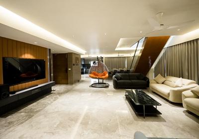 Hall Image of 9000 Sq.ft 4 BHK Penthouse for rent in Saanvi Skydeck Select, Ambli Ahmedabad for Rs. 450000