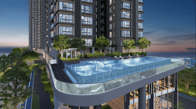 Image of 1691 Sq.ft 2 BHK Apartment / Flat for sale in Kanathur, Chennai for Rs. 14000000