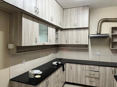 Kitchen Image of 1700 Sq.ft 3 BHK Apartment / Flat for rent in Chamundi Vihar Layout Mysore for Rs. 42000