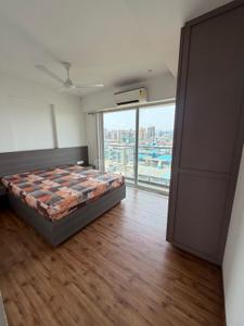 Bedroom Image of 1800 Sq.ft 3 BHK Apartment / Flat for rent in Shree Sawan The Signature, Seawoods Navi Mumbai for Rs. 120000