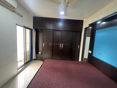 Bedroom Image of 1250 Sq.ft 2 BHK Apartment / Flat for rent in Padmapriya Developers Shiv Bhakti, Seawoods Navi Mumbai for Rs. 63000