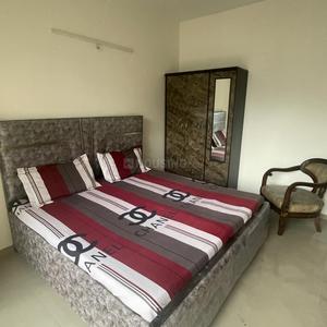 Bedroom Image of 1285 Sq.ft 2 BHK Apartment / Flat for sale in Bulland Heights, Crossings Republik Ghaziabad for Rs. 7650000