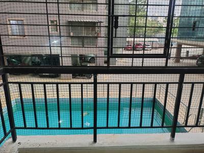 Balcony Image of 1280 Sq.ft 3 BHK Apartment / Flat for rent in Confident Aquila, Sompura Bengaluru for Rs. 33000