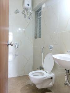 Common Bathroom Image of 550 Sq.ft 1 BHK Apartment / Flat for rent in Raunak Bliss Phase A A3, Kasarvadavali Thane for Rs. 22000
