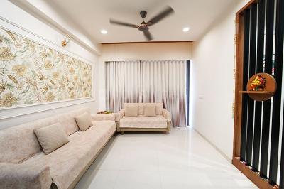 Hall Image of 1170 Sq.ft 2 BHK Apartment / Flat for sale in Tragad Ahmedabad for Rs. 6200000