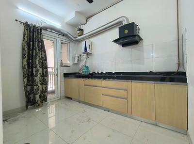 Kitchen Image of 750 Sq.ft 2 BHK Apartment / Flat for rent in Godrej Infinity, Mundhwa Pune for Rs. 35004