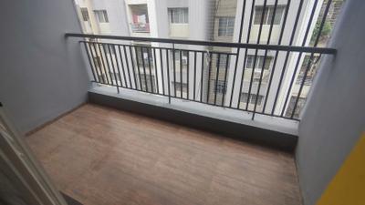Balcony Image of 1085 Sq.ft 2 BHK Apartment / Flat for rent in D Lunia Group Nishdin Aura, Mahalakshmi Nagar Indore for Rs. 23500