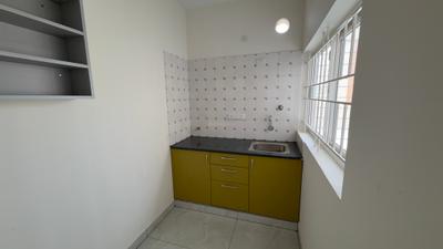 Kitchen Image of 600 Sq.ft 1 BHK Apartment / Flat for rent in Thanisandra Bengaluru for Rs. 19000