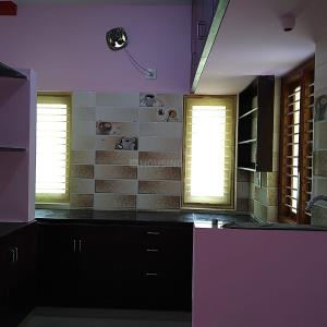 Kitchen Image of 1200 Sq.ft 2 BHK Builder Floor for rent in Shanthi Nagar West Hosur for Rs. 14000
