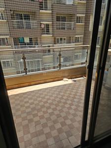 Balcony Image of 1750 Sq.ft 3 BHK Apartment / Flat for rent in Shreeji Luxuria, Govind Nagar Nashik for Rs. 30000
