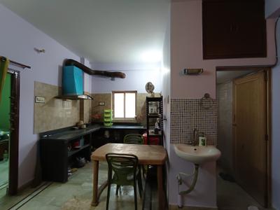 Kitchen Image of 637 Sq.ft 1 BHK Apartment / Flat for sale in Purba Putiary Kolkata for Rs. 2500000
