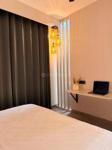 Bedroom Image of 850 Sq.ft 1 BHK Apartment / Flat for rent in Swagatam Apartments, Sector 62 Noida for Rs. 9000