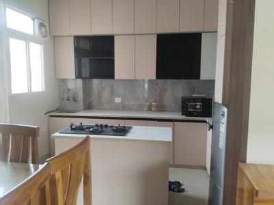 Kitchen Image of 1650 Sq.ft 3 BHK Apartment / Flat for rent in Keltech Golf Vista, Crossings Republik Ghaziabad for Rs. 32000