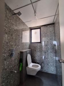 Bathroom Image of 1250 Sq.ft 2 BHK Apartment / Flat for rent in Pal Surat for Rs. 20000