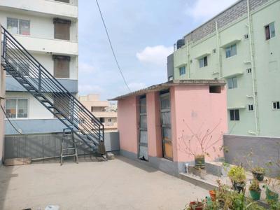 Terrace Image of 700 Sq.ft 1 BHK Independent House for rent in Bommanahalli Bengaluru for Rs. 16000