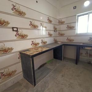 Kitchen Image of 1210 Sq.ft 3 BHK Apartment / Flat for sale in Purbalok Kolkata for Rs. 6000000