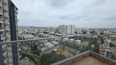 Balcony Image of 1915 Sq.ft 3 BHK Apartment / Flat for sale in Bandlaguda Jagir Hyderabad for Rs. 14300000