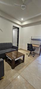Hall Image of 1200 Sq.ft 1 BHK Builder Floor for rent in Sector 17 Gurgaon for Rs. 34000
