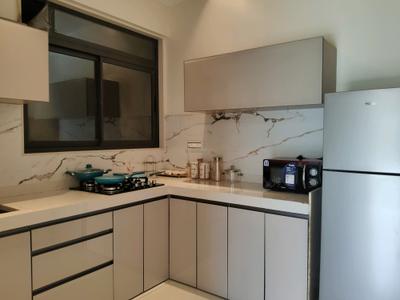 Kitchen Image of 729 Sq.ft 2 BHK Apartment / Flat for rent in ACME Ozone Phase 2, Thane West Thane for Rs. 39000