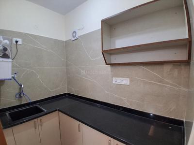 Kitchen Image of 710 Sq.ft 1 BHK Apartment / Flat for rent in BTM Layout Bengaluru for Rs. 29999