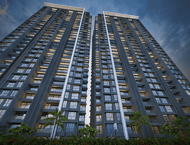 Image of 1556 Sq.ft 3 BHK Apartment / Flat for sale in City One Vezdaa, Kiwale, Pune for Rs. 12500000