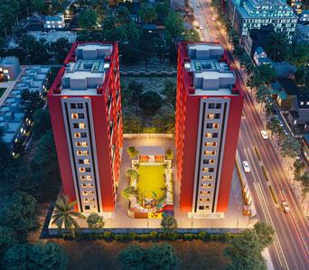 Image of 770 Sq.ft 1 BHK Apartment / Flat for sale in Vinayak Prestige Riona, Palanpur, Surat for Rs. 3200000