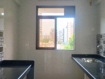 Kitchen Image of 634 Sq.ft 1 BHK Apartment / Flat for sale in Charms Global City Type B2 Eiffel, Ambernath East Ambernath for Rs. 3200000